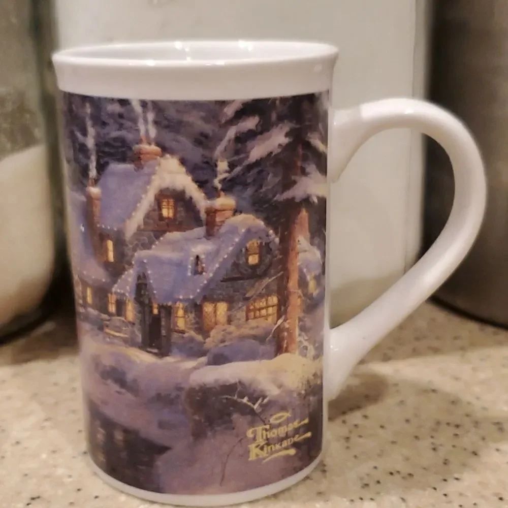Thomas Kincade 2010 Holiday at Winters Glen Cup 16 oz